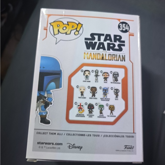 Funko Mandalorian Death Watch Pop Figure - Blue and Black - Picture 4 of 6